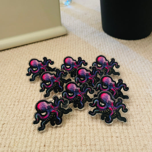 Kraken Pin - Reef of Clowns LLC