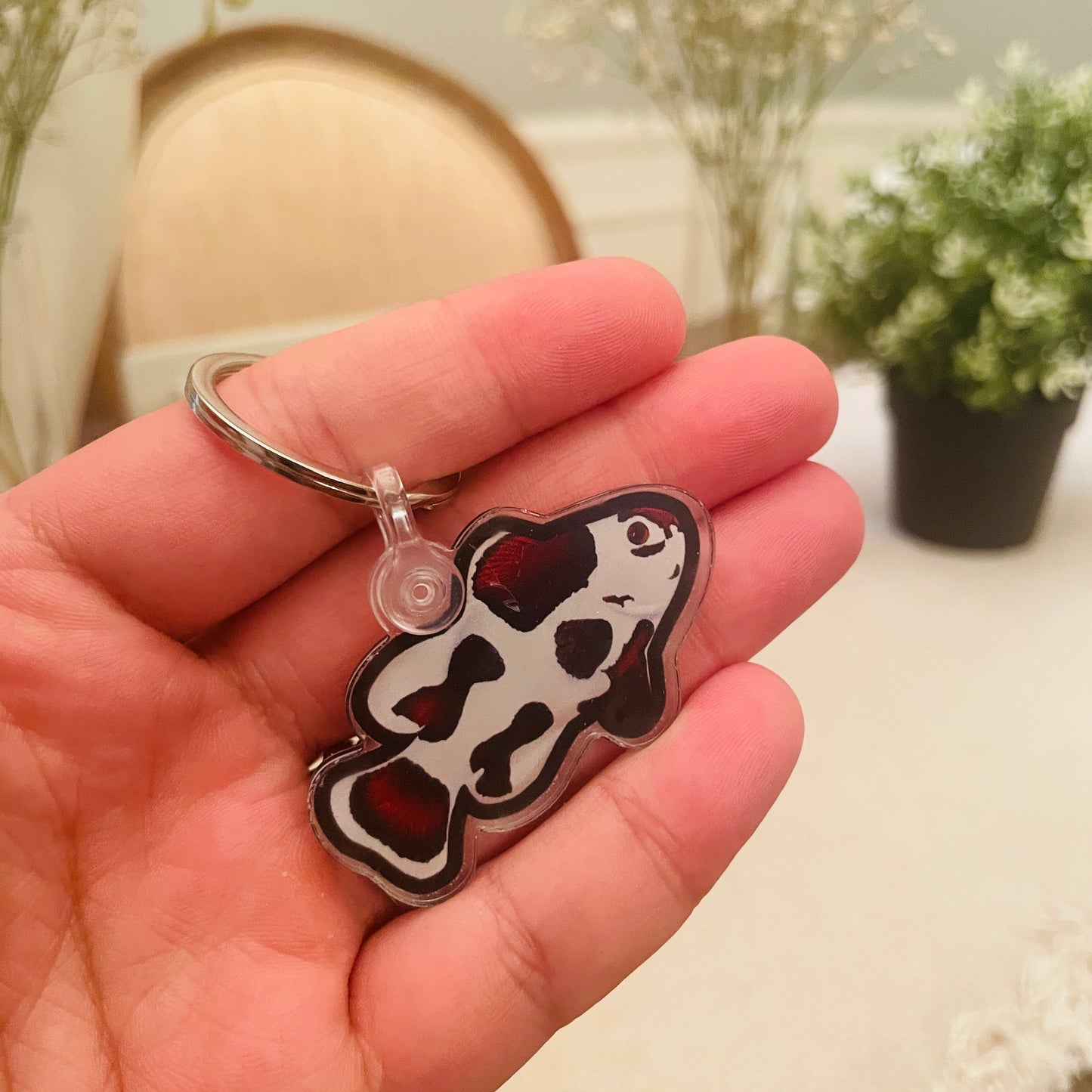Mocha Storm Clownfish Keychain - Reef of Clowns LLC