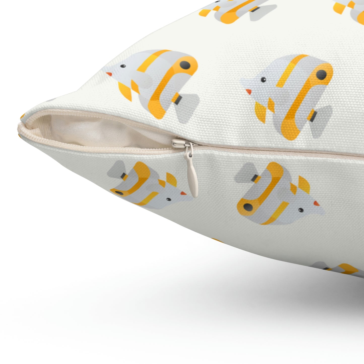 Copperband Butterflyfish Pattern Pillow - Reef of Clowns
