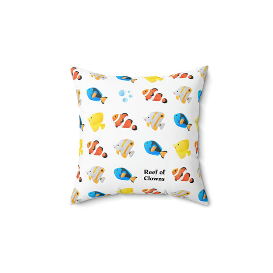 Fish Friends Pillow - Reef of Clowns