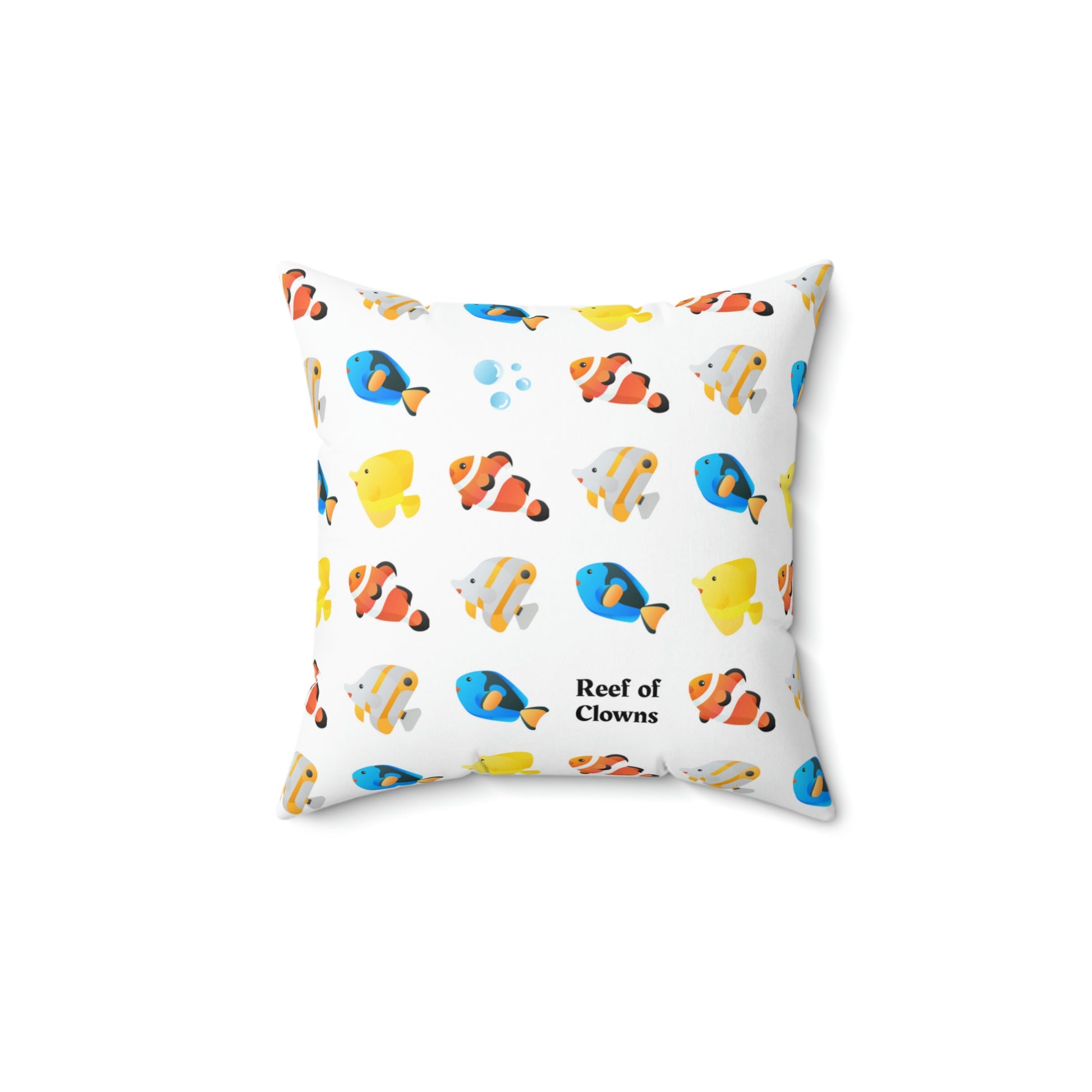 Fish Friends Pillow - Reef of Clowns