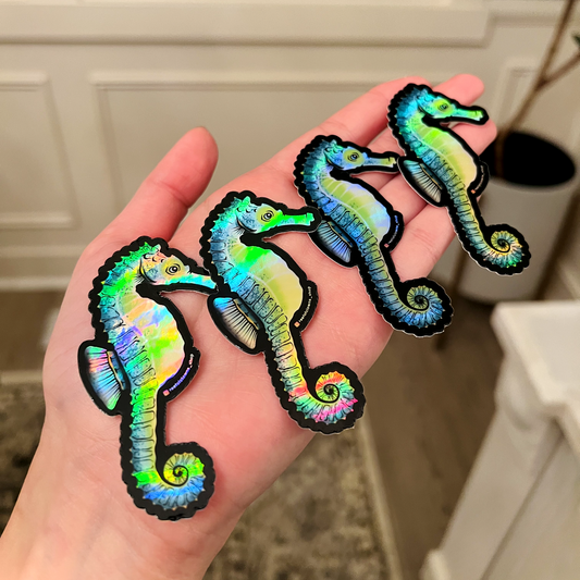 Seahorse (Holographic) - Reef of Clowns