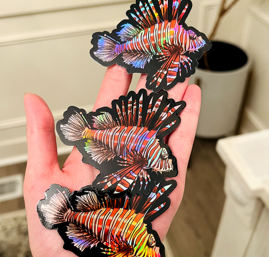 Lion Fish (Holographic) - Reef of Clowns