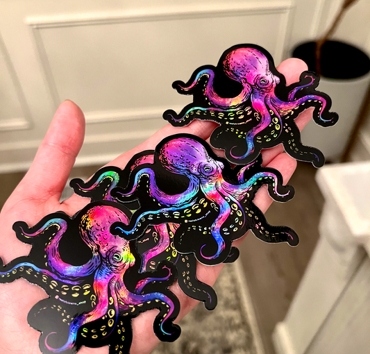 Kraken (Holographic) - Reef of Clowns