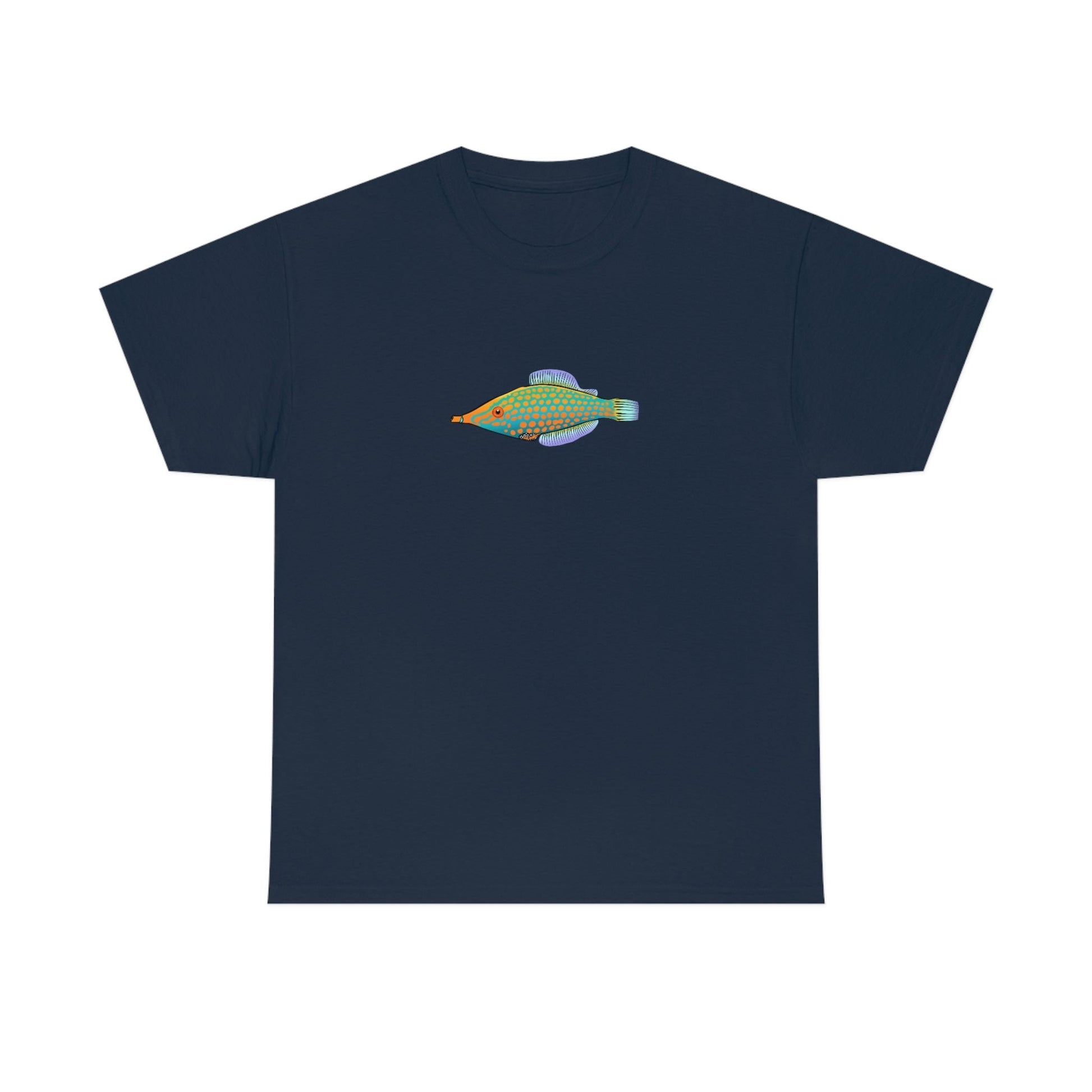 Simple Harlequin Filefish Shirt - Reef of Clowns