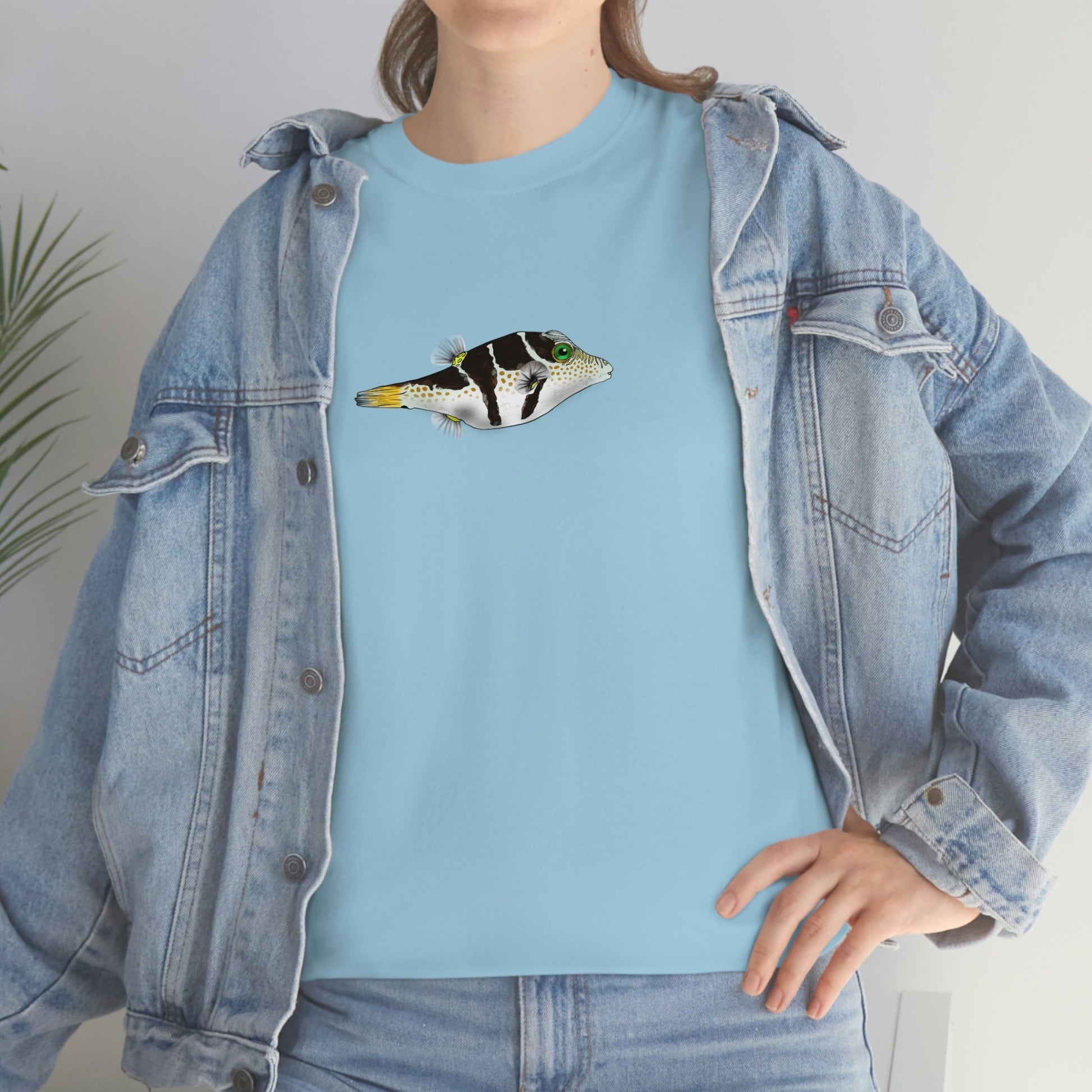 Simple Valentini Puffer Fish Shirt - Reef of Clowns