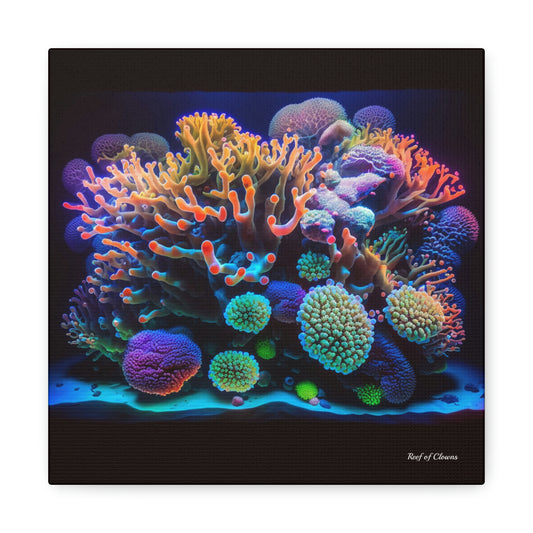 Coral Composition (Canvas Art) - Reef of Clowns