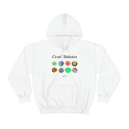 Coral Addiction Hoodie - Reef of Clowns