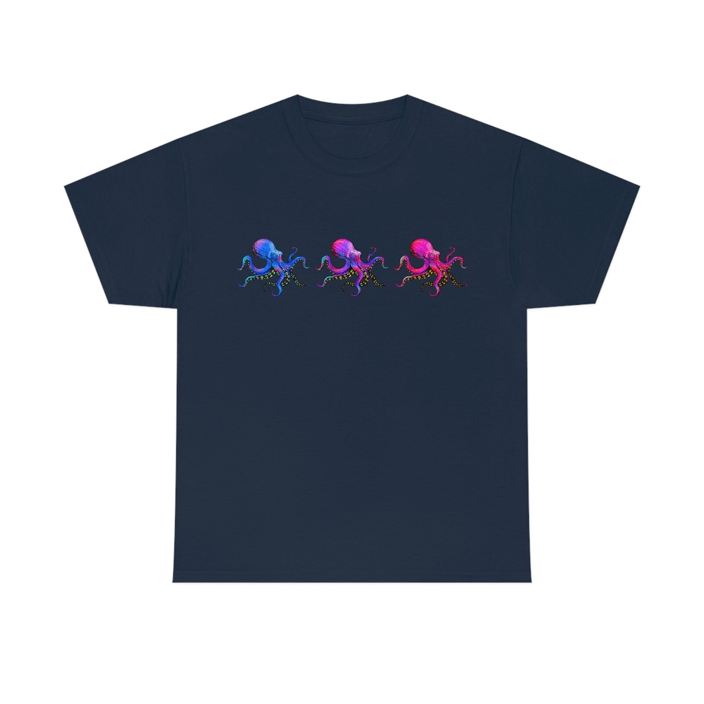 Three Krakens on a Shirt - Reef of Clowns