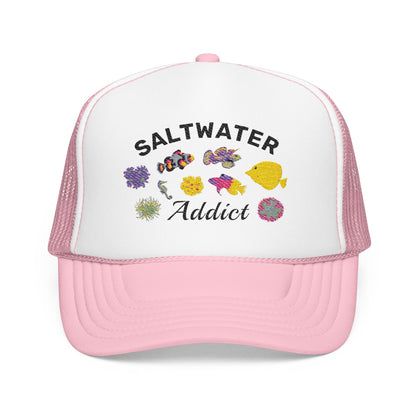Saltwater Addict Trucker Hat