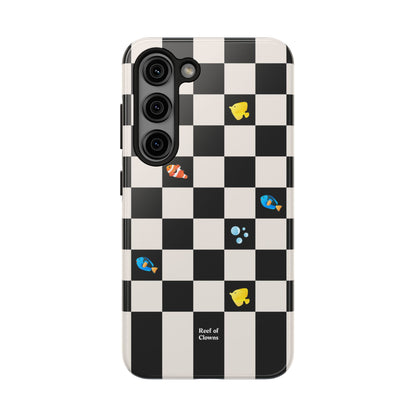 Reef of Clowns Checkerboard (Inkreef) Phone Case