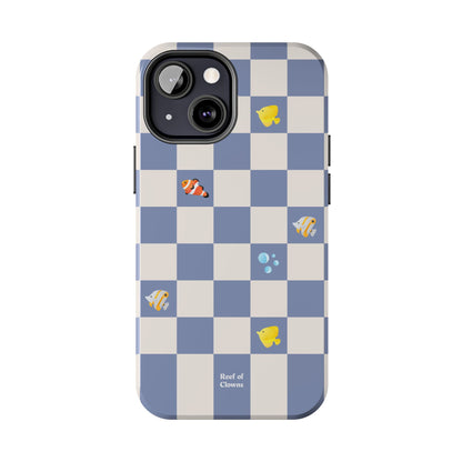 Reef of Clowns Checkerboard (Sealatte) Phone Case
