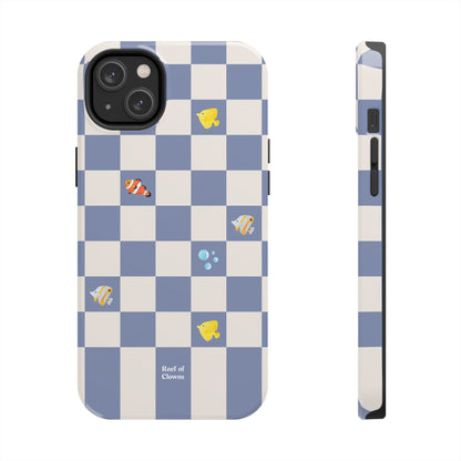 Reef of Clowns Checkerboard (Sealatte) Phone Case