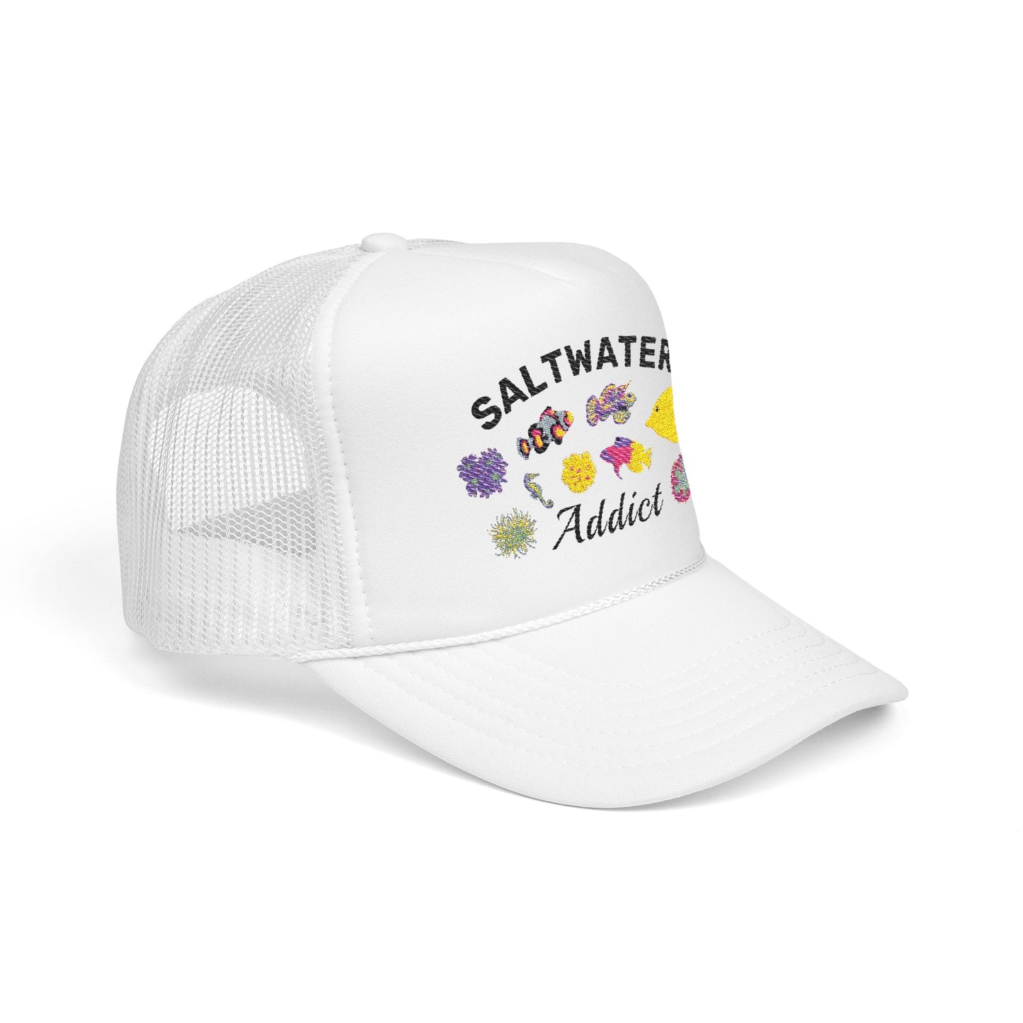 Saltwater Addict Trucker Hat