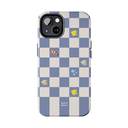 Reef of Clowns Checkerboard (Sealatte) Phone Case