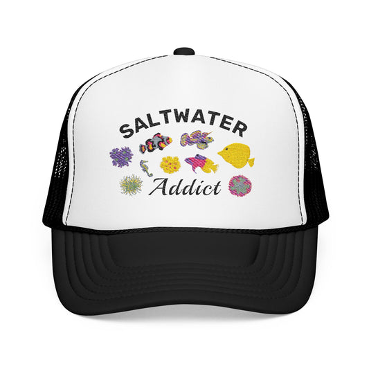 Saltwater Addict Trucker Hat