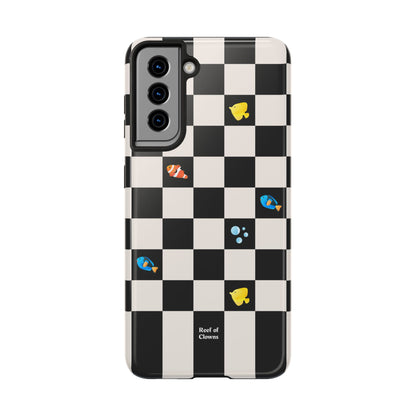 Reef of Clowns Checkerboard (Inkreef) Phone Case