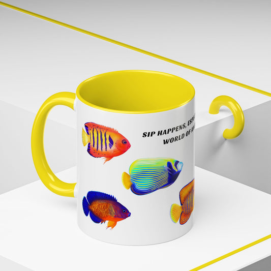 Sip Happens Angelfish Mug