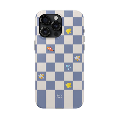 Reef of Clowns Checkerboard (Sealatte) Phone Case