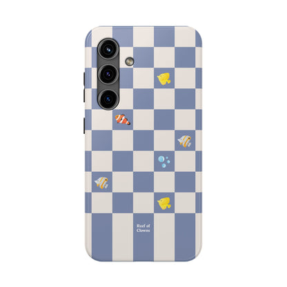 Reef of Clowns Checkerboard (Sealatte) Phone Case