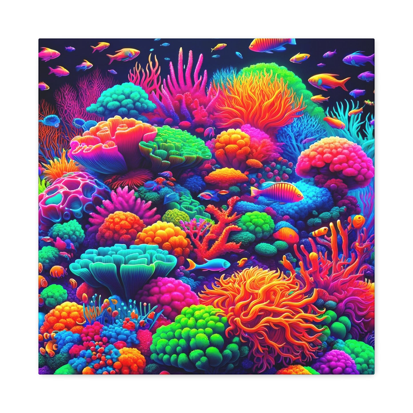 Rainbow Colored Reef