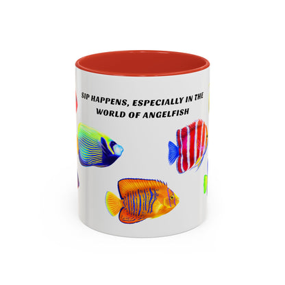 Sip Happens Angelfish Mug