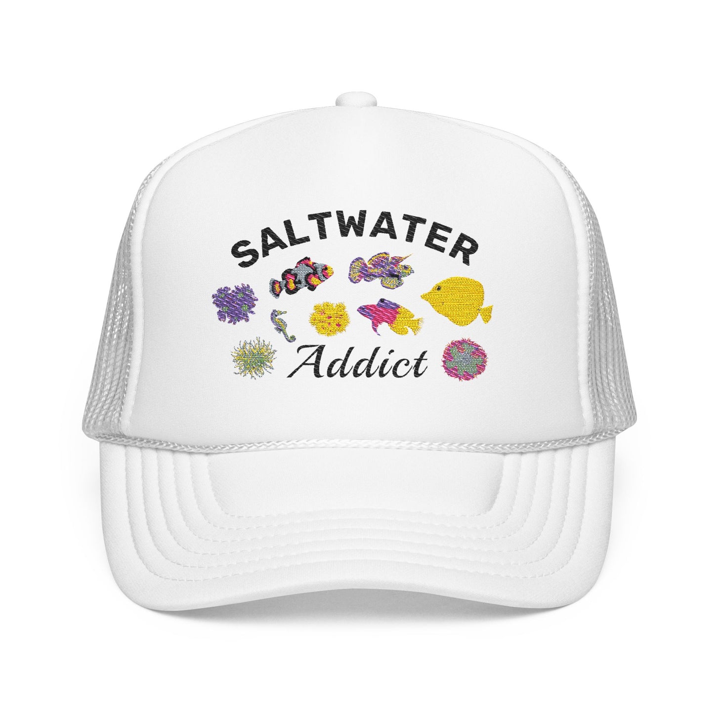 Saltwater Addict Trucker Hat