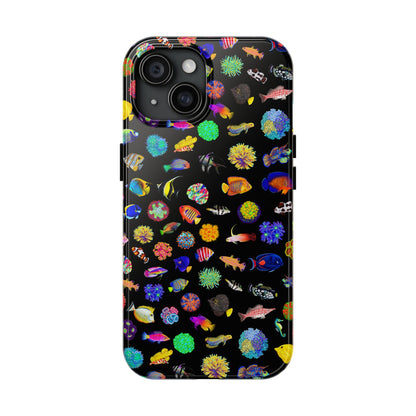 Coral Reef Creatures Phone Case