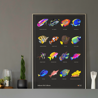 Saltwater Fish Poster | Reef Tank