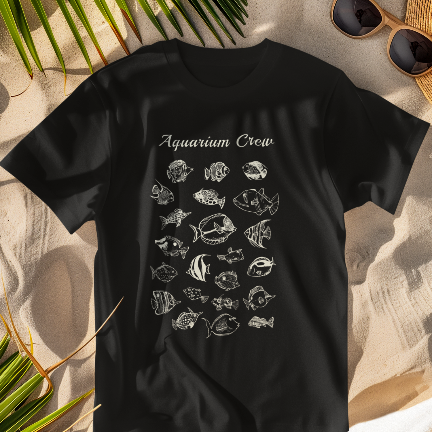 Aquarium Crew Premium T-Shirt – Reef of Clowns LLC