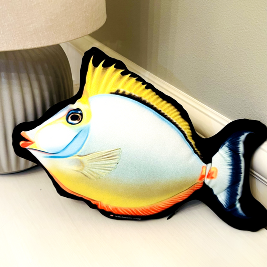 Blondie Naso Tang Pillow - Reef of Clowns LLC