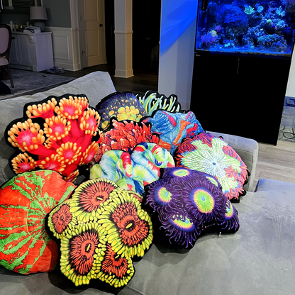 OG Bounce Mushroom Coral Pillow - Reef of Clowns
