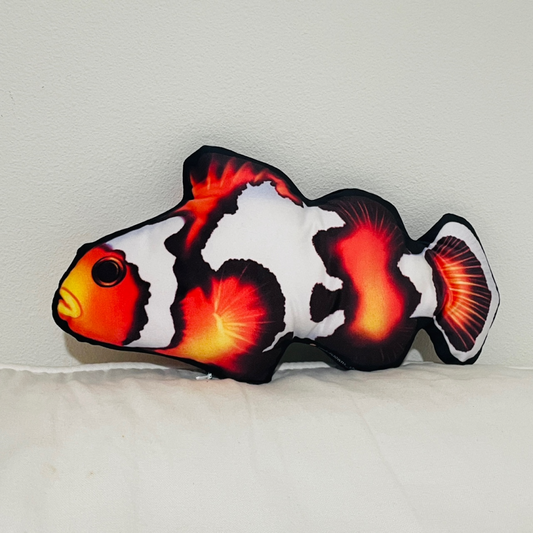 Designer Clownfish Pillow - Reef of Clowns