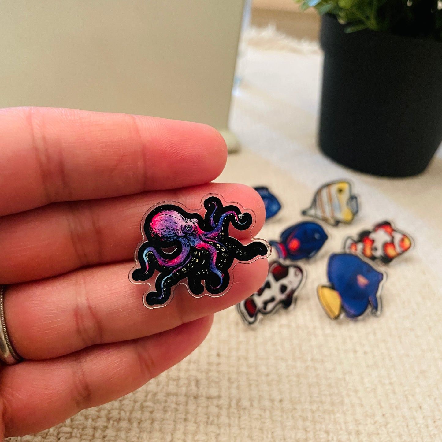 Kraken Pin - Reef of Clowns LLC