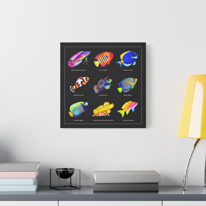 Reef Fish Canvas Wall Art