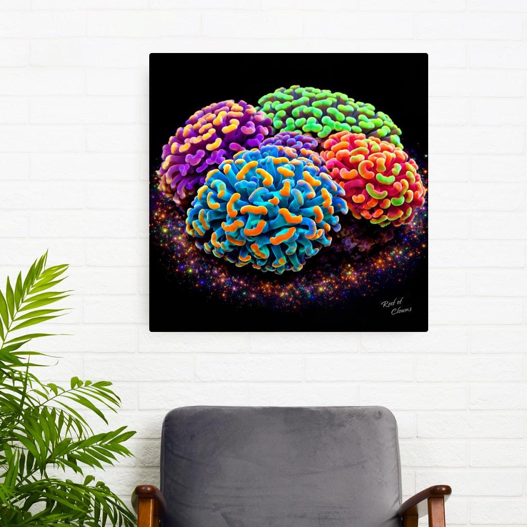 Hammer Coral Colony