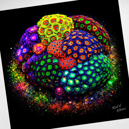 Zoanthid Coral Colony