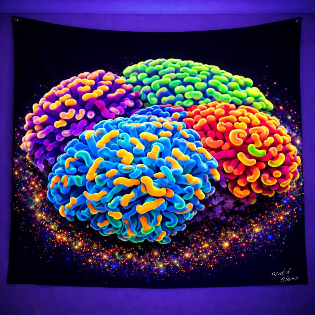 Hammer Coral Colony