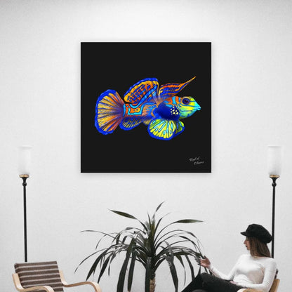 Mandarin Goby Canvas Wall Art