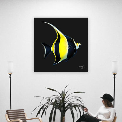 Moorish Idol Canvas Wall Art