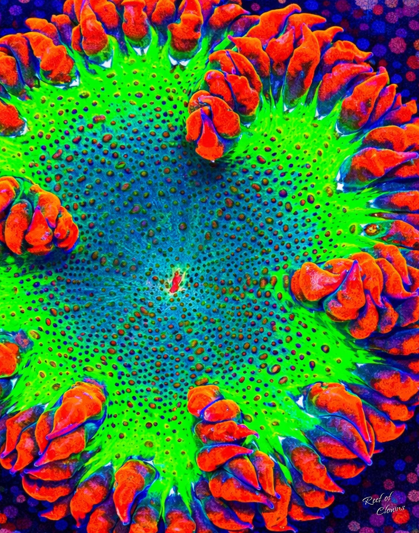 Vibrant Rockflower Anemone