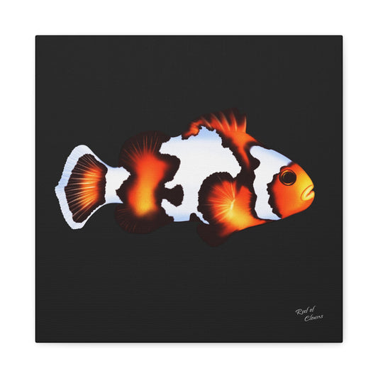 Designer Clownfish Canvas Wall Art