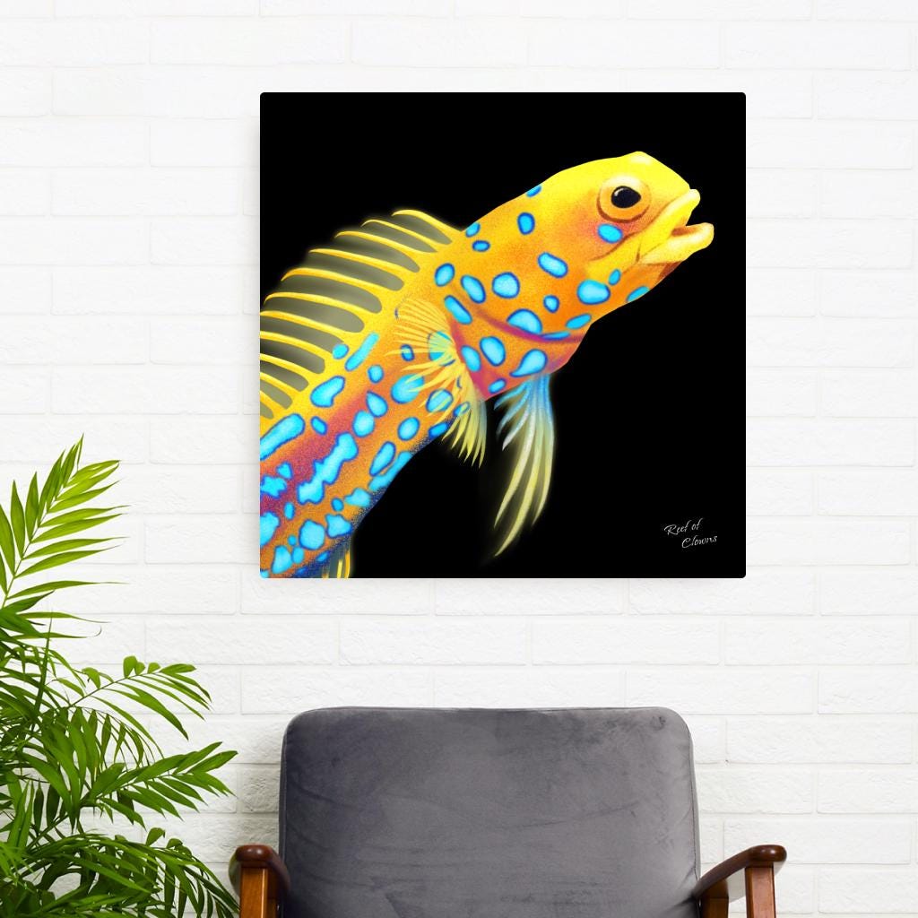 Blue Dotted Jawfish