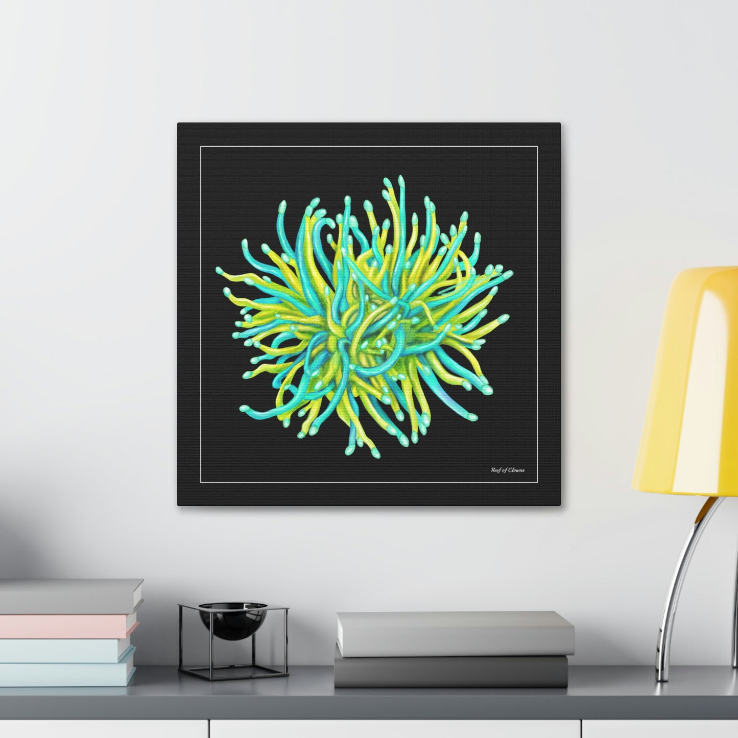 Holy Grail Torch Coral (Canvas Art) - Reef of Clowns