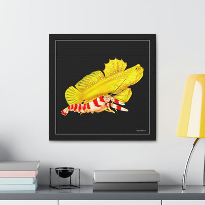 Yellow Watchman Goby and Pistol Shrimp - Reef of Clowns