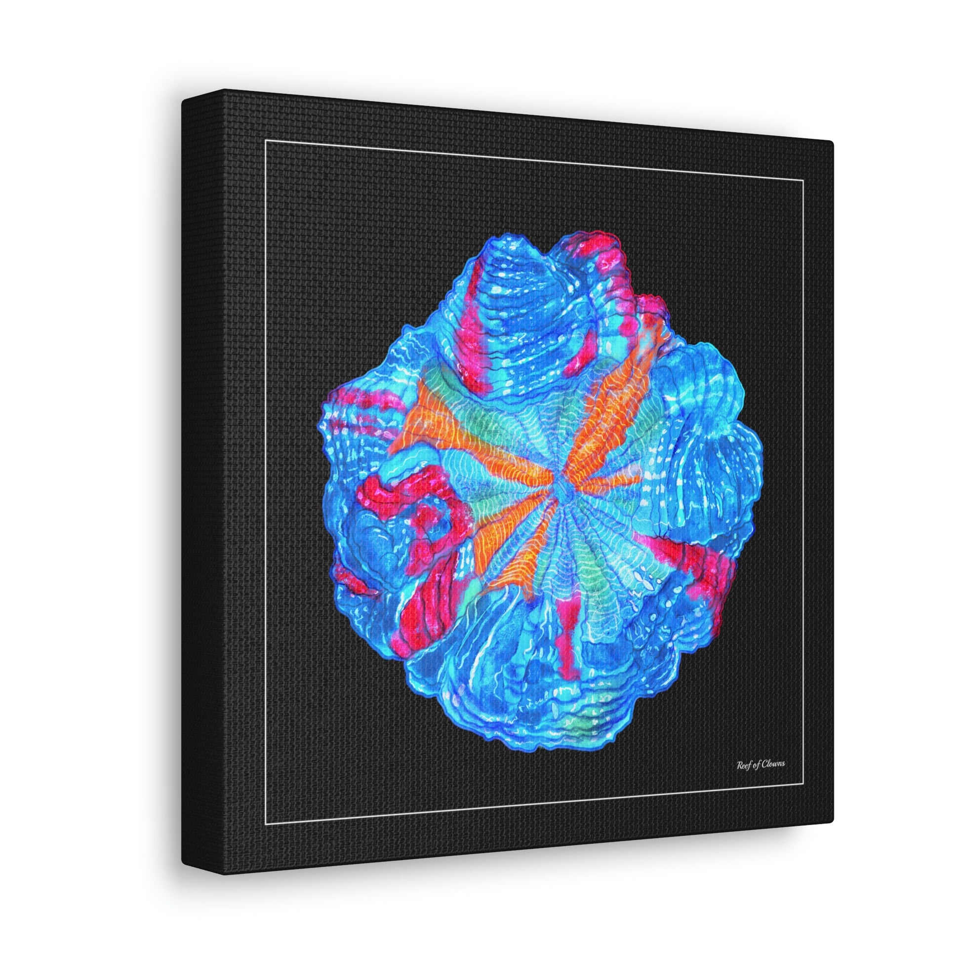 Ultra Rainbow Acantho Coral (Canvas Art) - Reef of Clowns