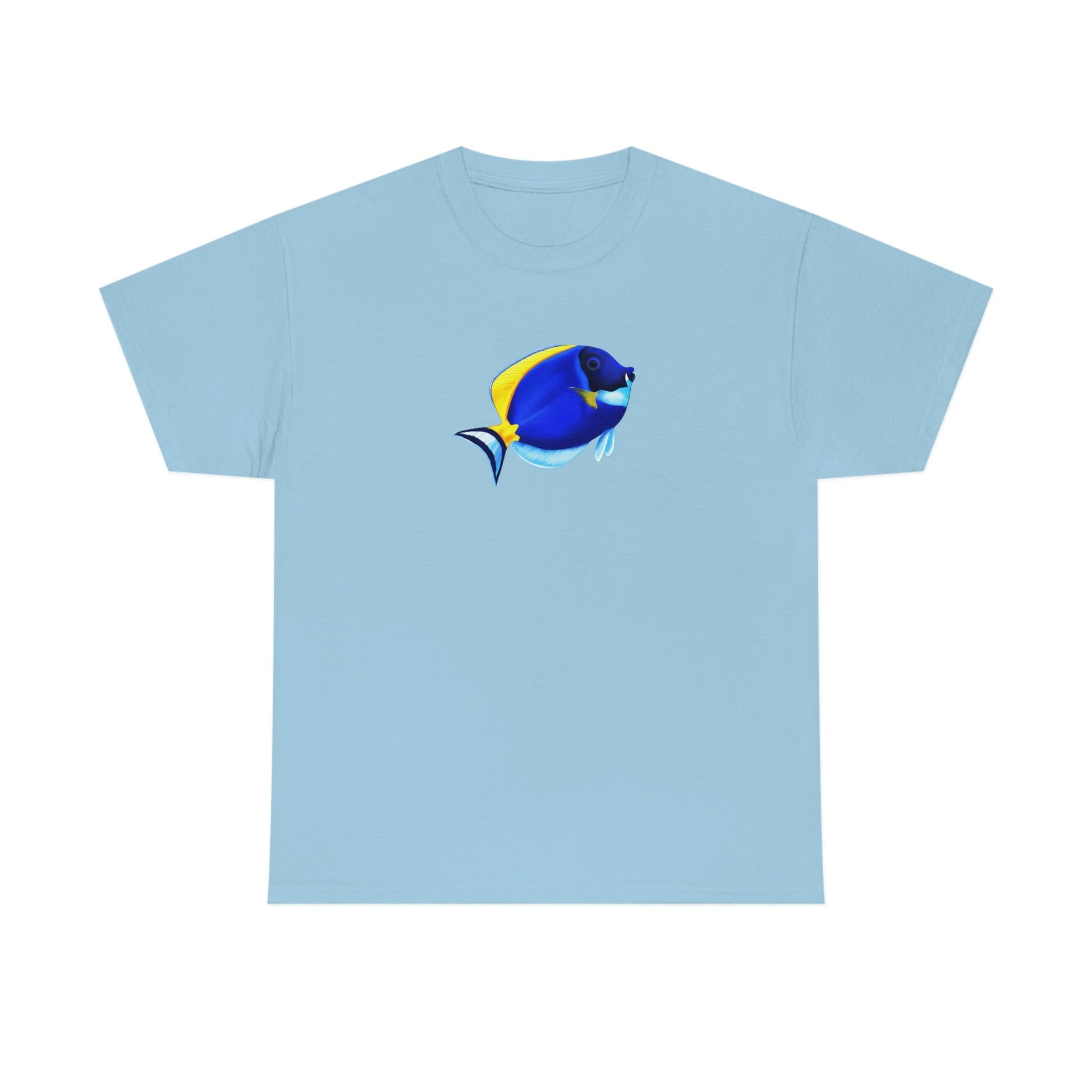 Simple Powder Blue Tang Shirt - Reef of Clowns
