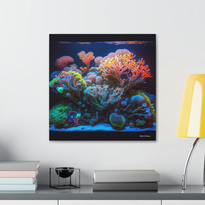 Coral Reef Concerto (Canvas Art) - Reef of Clowns