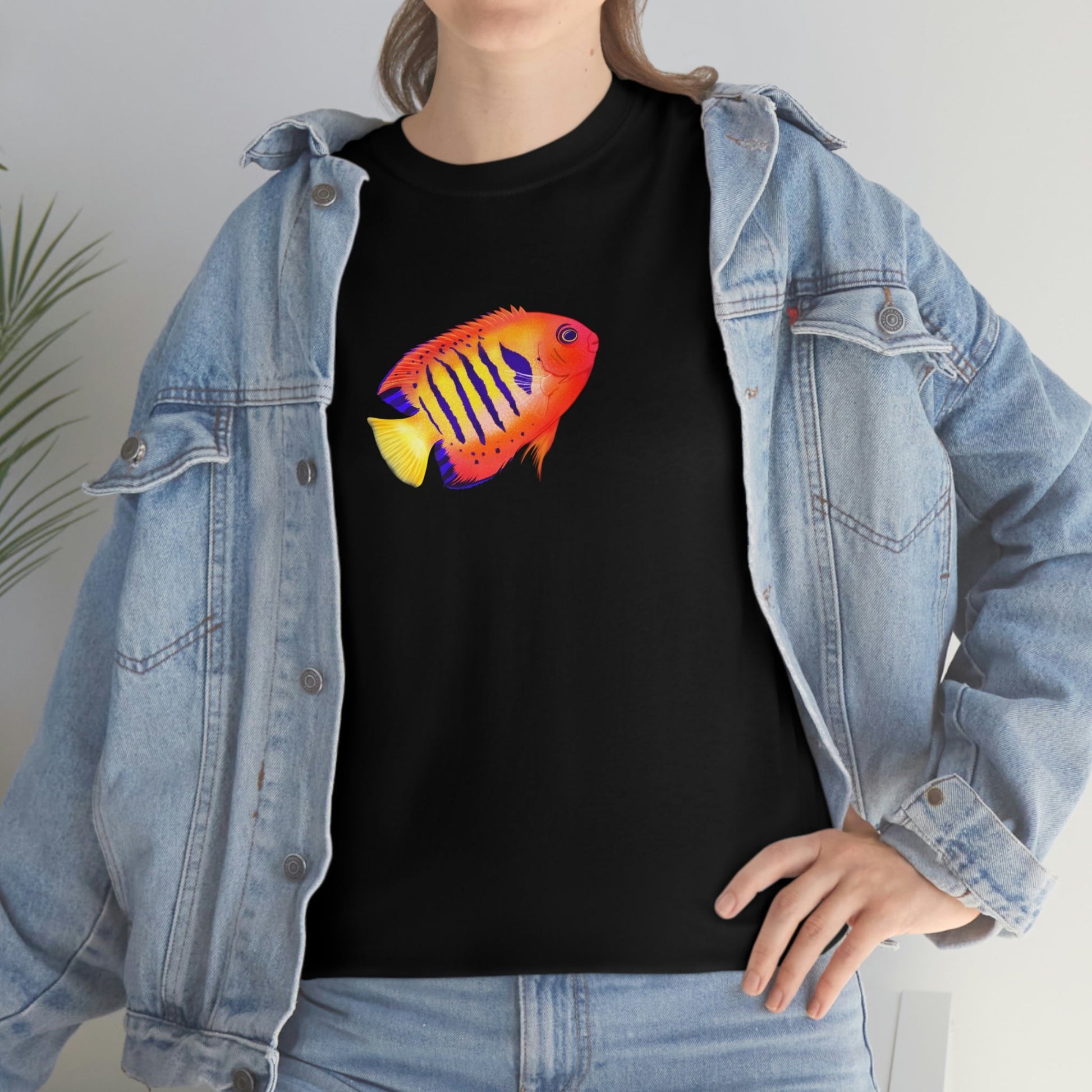 Simple Flame Angelfish Shirt - Reef of Clowns