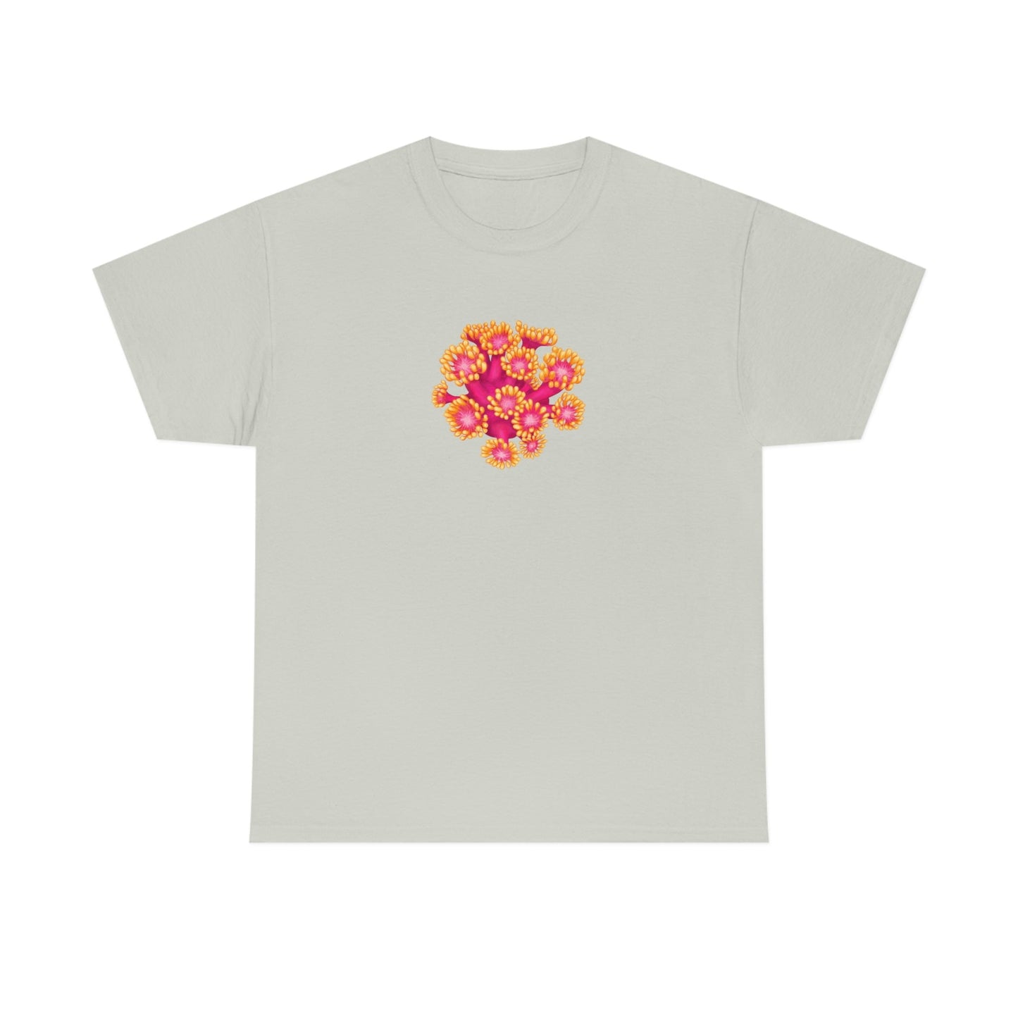 Simple Golden Inferno Goniopora Shirt - Reef of Clowns